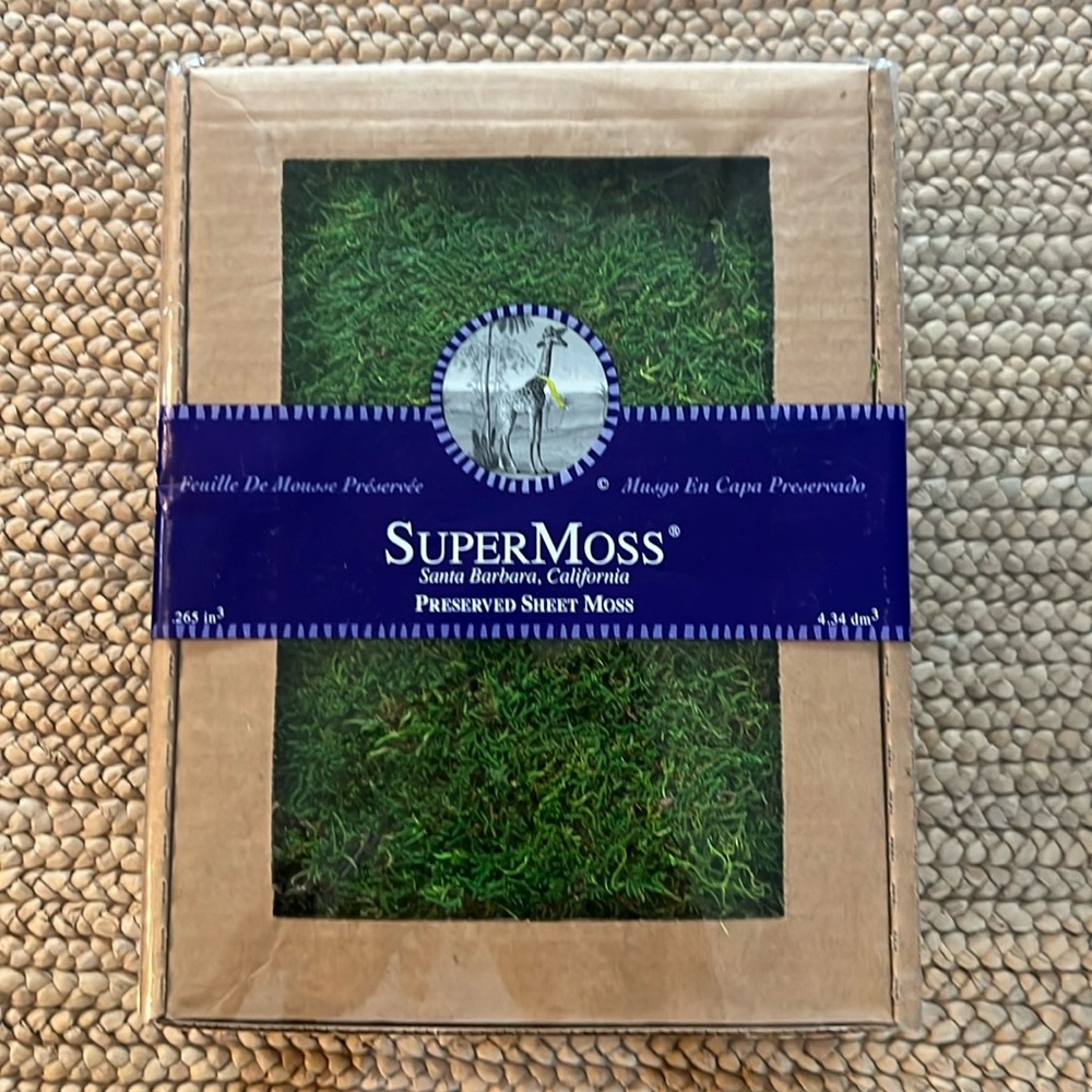 New SuperMoss Sheet Moss